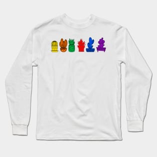 cactus lgbt pride Long Sleeve T-Shirt